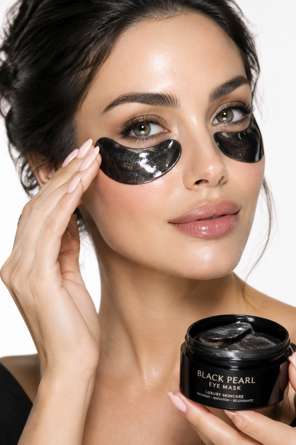ArtisCare Extravagant Black Pearl Eye Mask