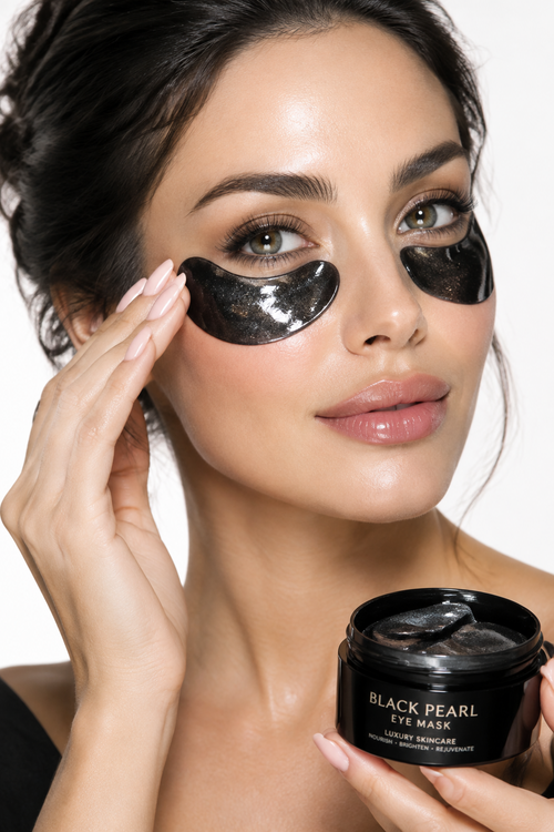 ArtisCare Extravagant Black Pearl Eye Mask