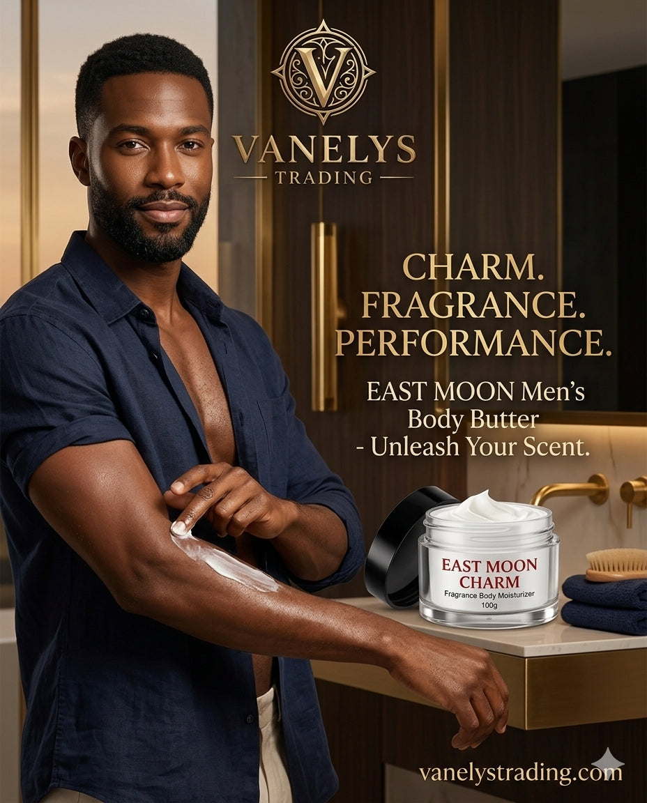 EAST MOON Charm Men’s Fragrance Body Butter (100g)